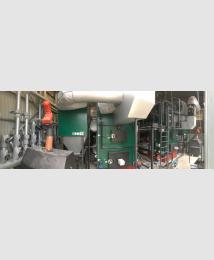 Herz Binder Industrial boiler at JeldWen