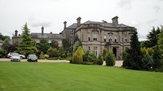 Tre-Ysgawen Hall Hotel & Spa set in beautiful grounds in Anglesey